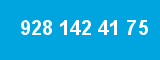 928 142 41 75 928 142 41 75